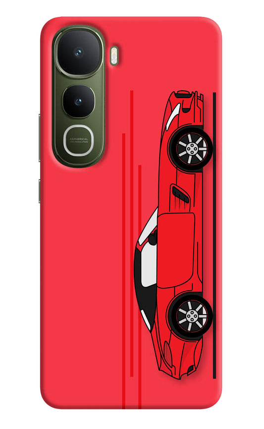 Red Velocity Vivo Y400 5G Back Cover