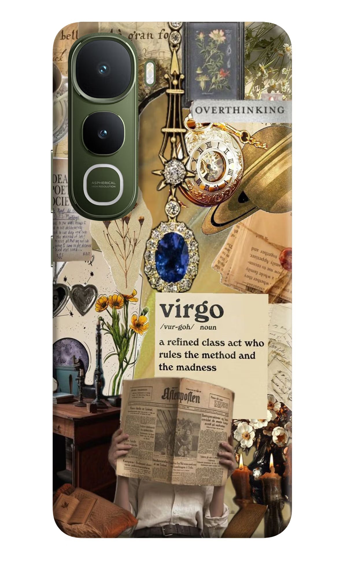 Virgo Zodiac Vivo Y400 5G Back Cover