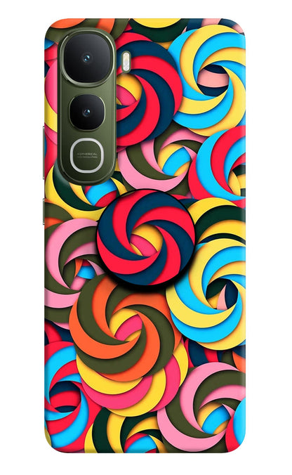 Spiral Pattern Vivo Y400 5G Pop Case