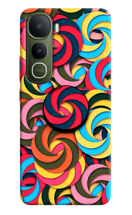 Spiral Pattern Vivo Y400 5G Pop Case