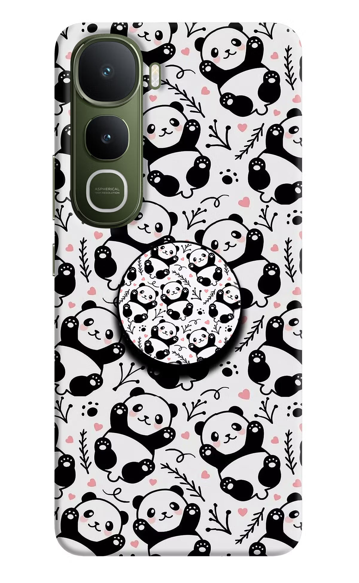 Cute Panda Vivo Y400 5G Pop Case