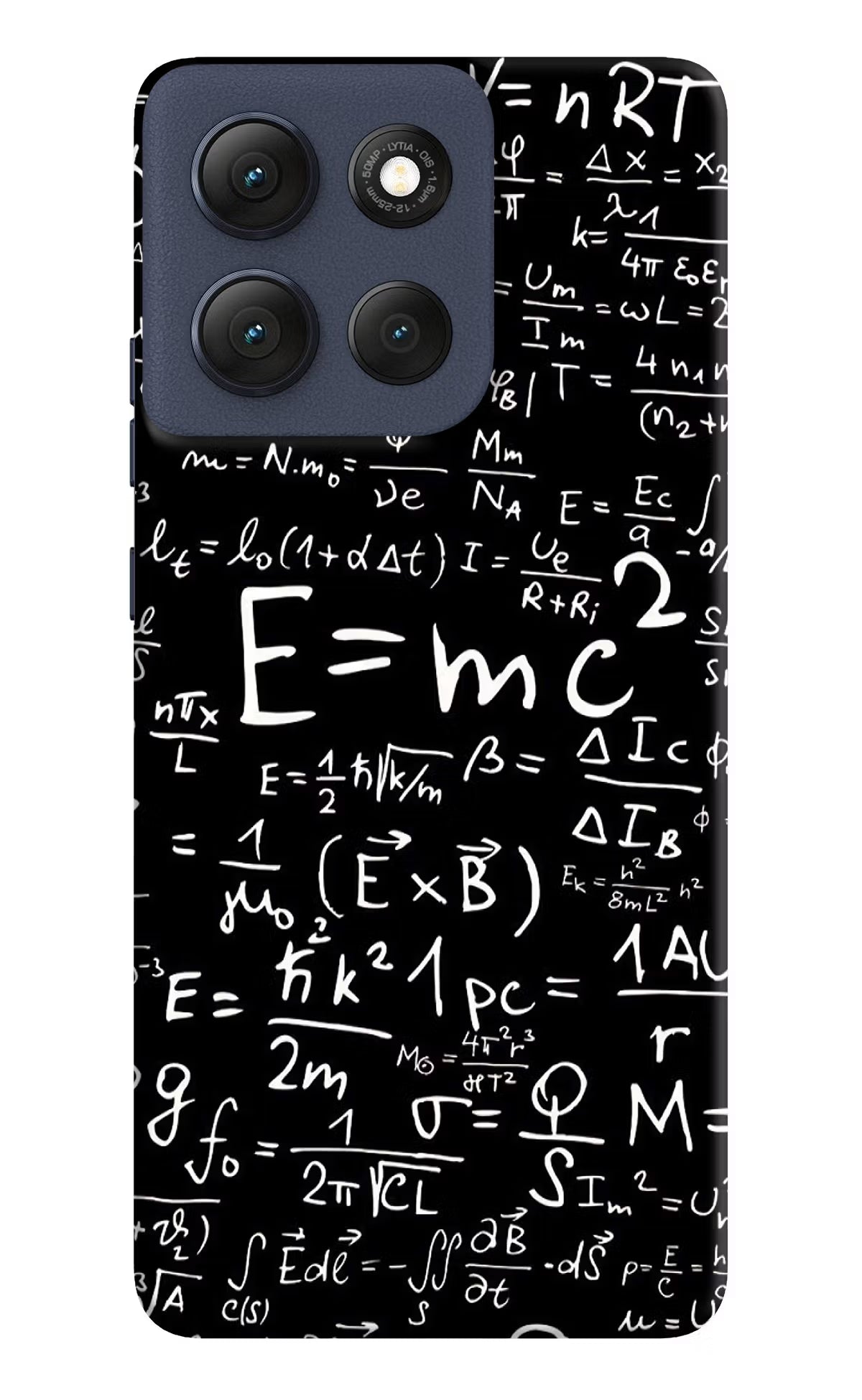 Physics Formula Moto G86 Power Back Cover