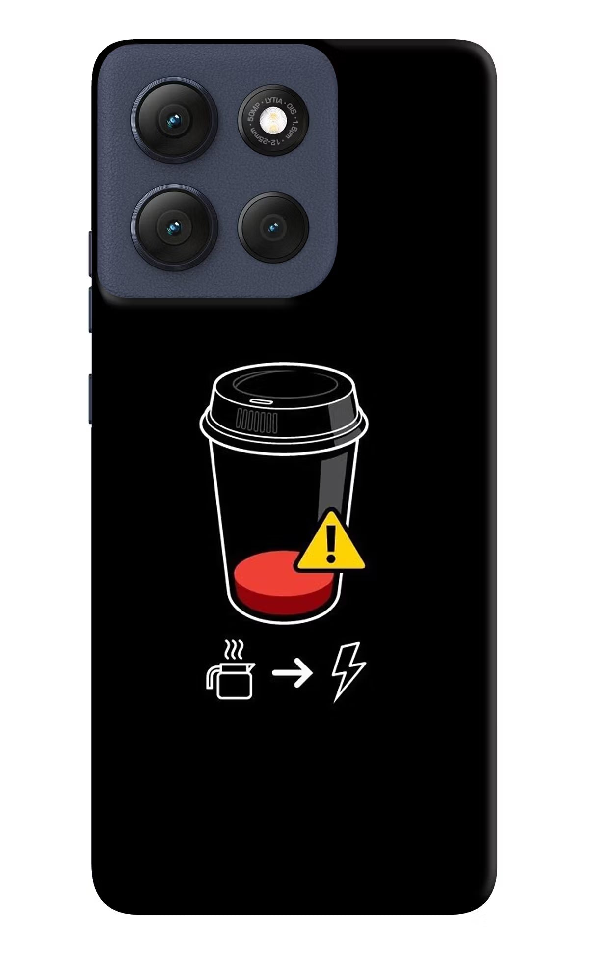 Coffee Moto G86 Power Back Cover