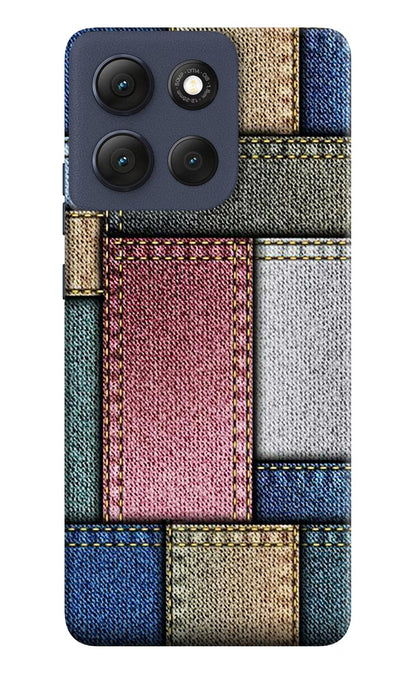 Multicolor Jeans Moto G86 Power Back Cover