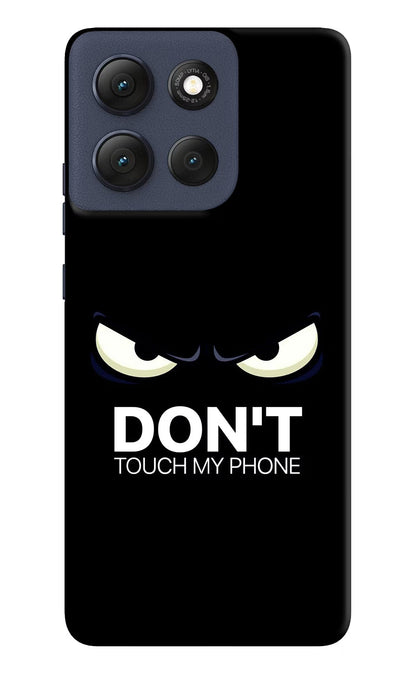 Don'T Touch My Phone Moto G86 Power Back Cover
