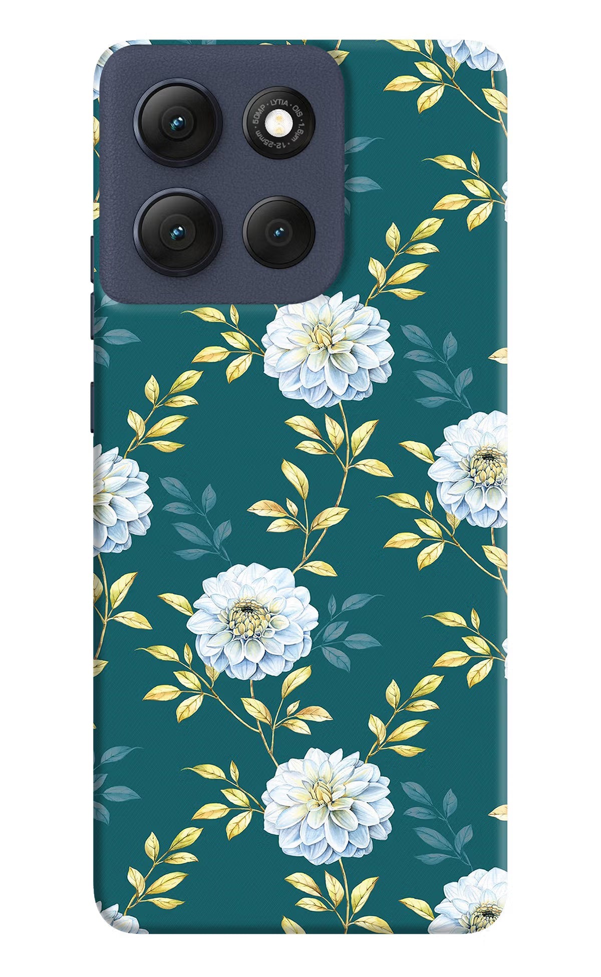 Flowers Moto G86 Power Back Cover