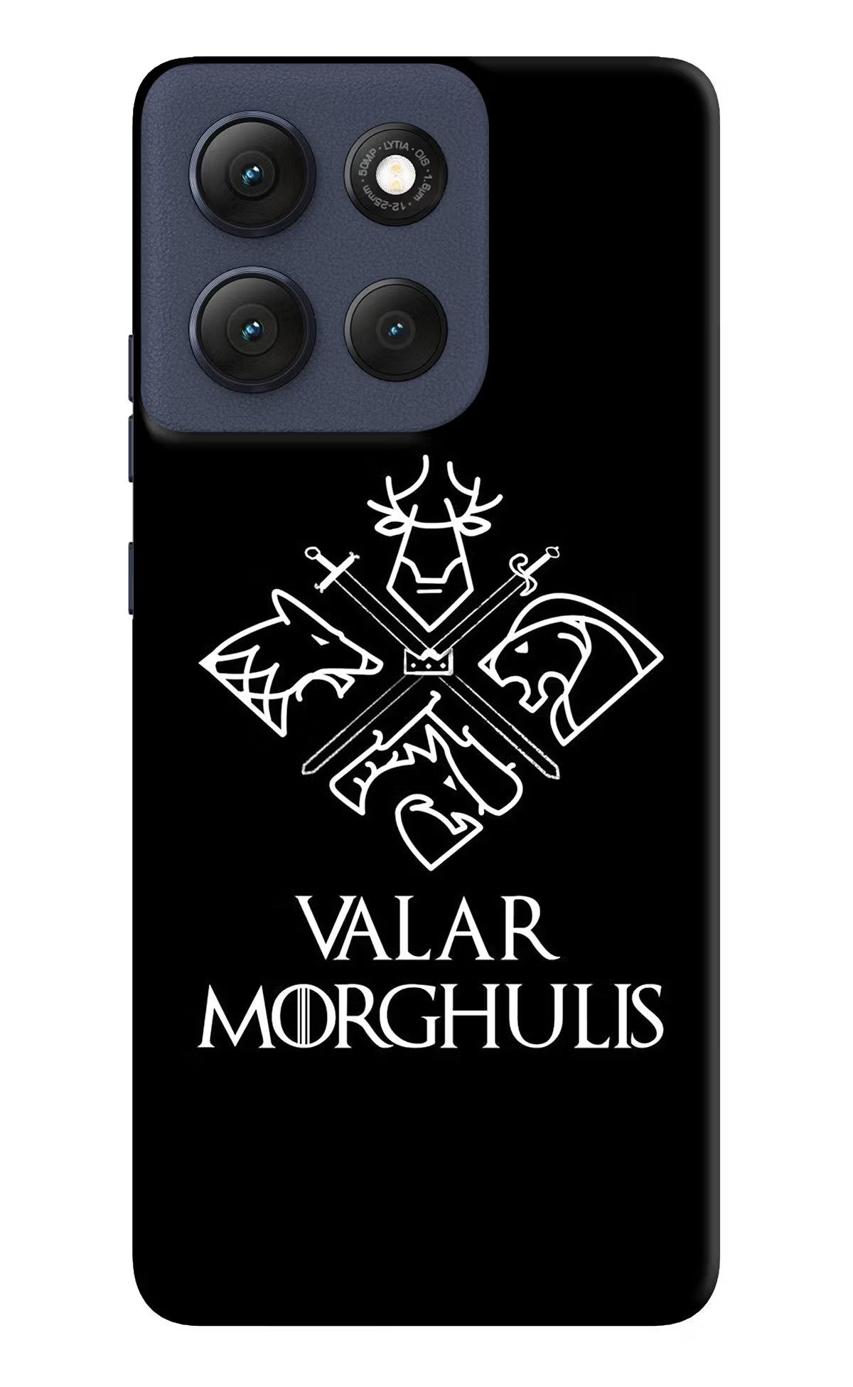 Valar Morghulis | Game Of Thrones Moto G86 Power Back Cover