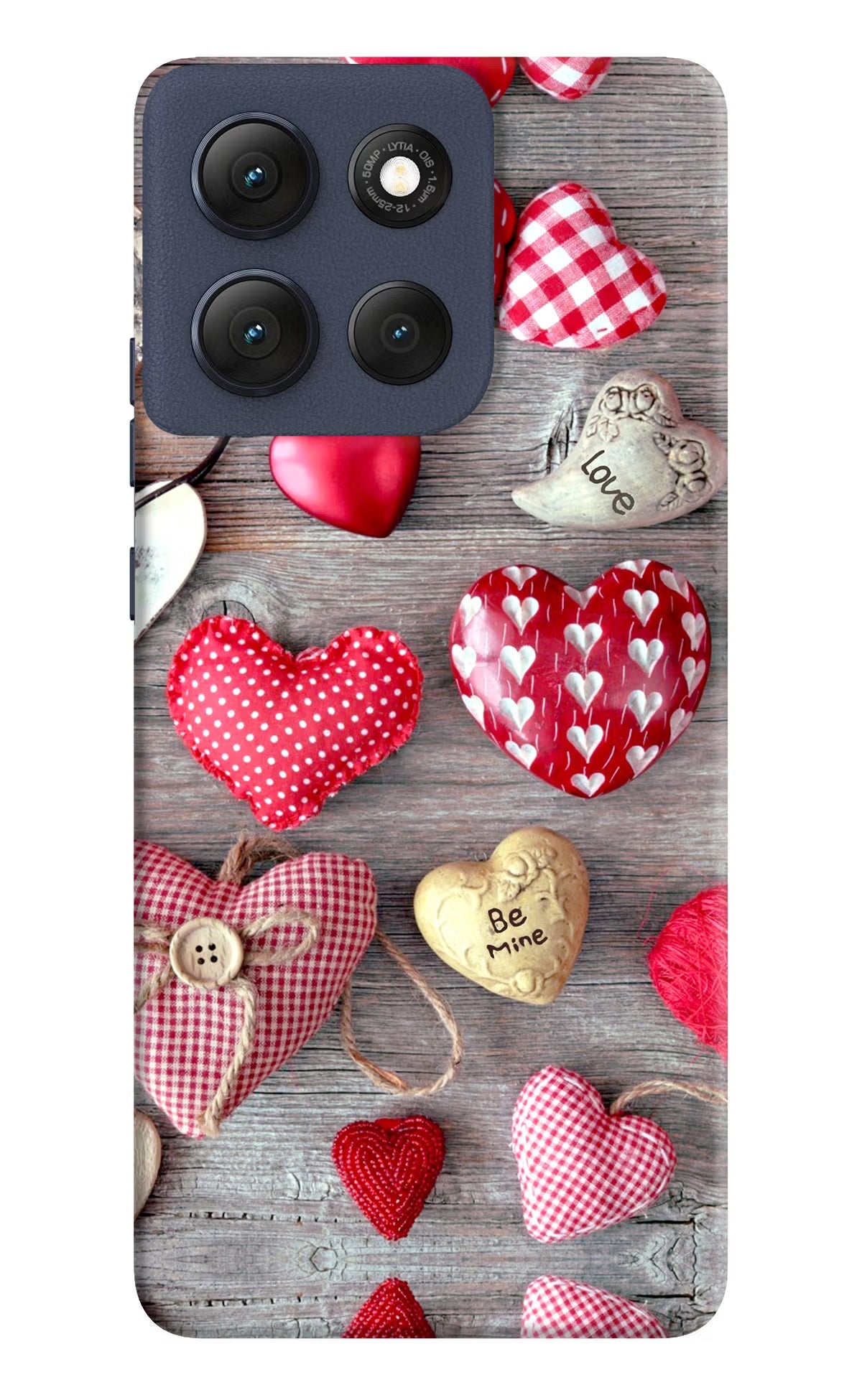 Love Wallpaper Moto G86 Power Back Cover