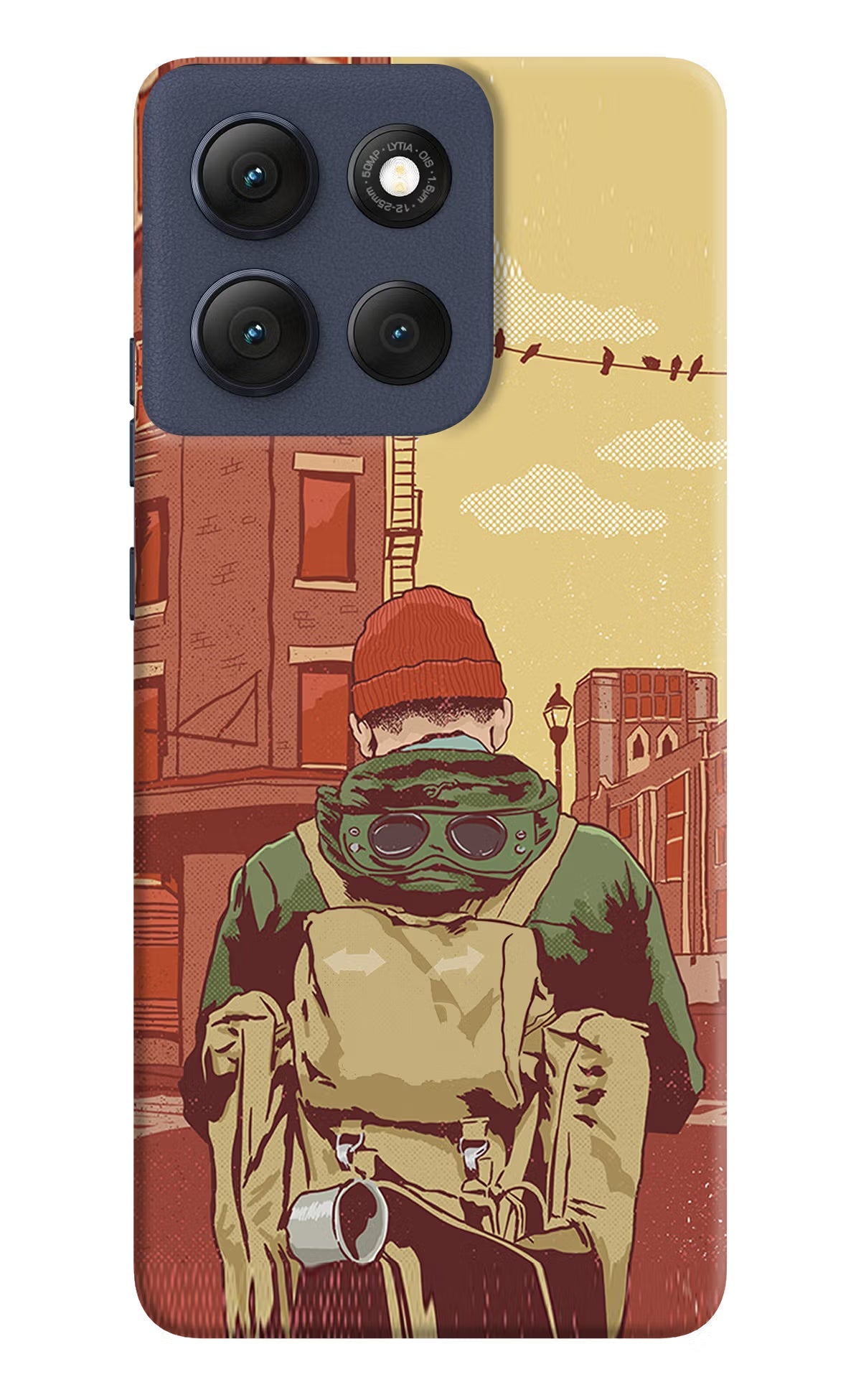 Adventurous Moto G86 Power Back Cover