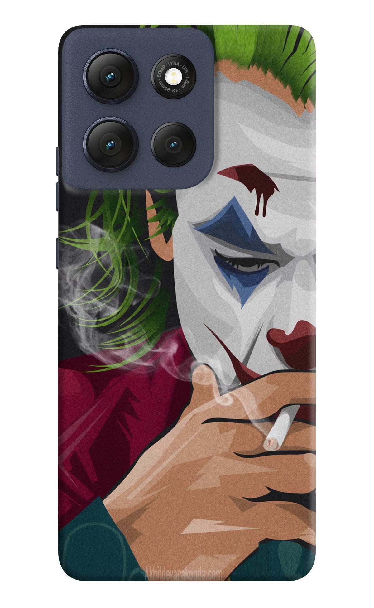 Joker Smoking Moto G86 Power Back Cover