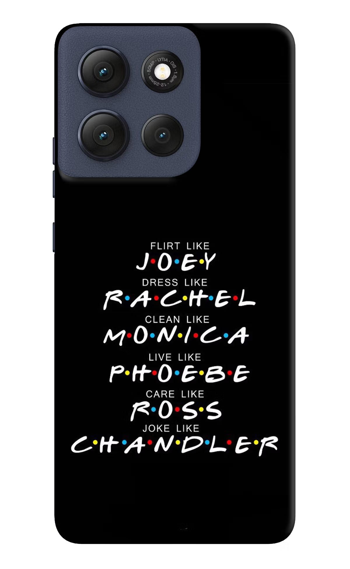 FRIENDS Character Moto G86 Power Back Cover