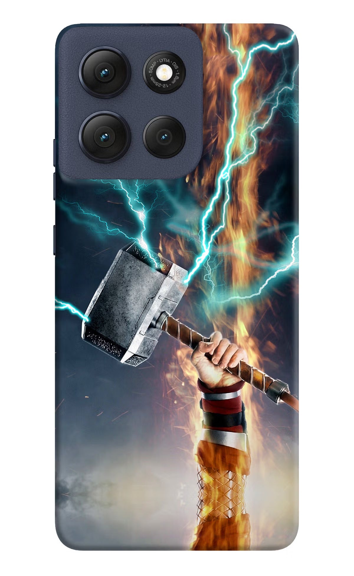 Thor Hammer Mjolnir Moto G86 Power Back Cover