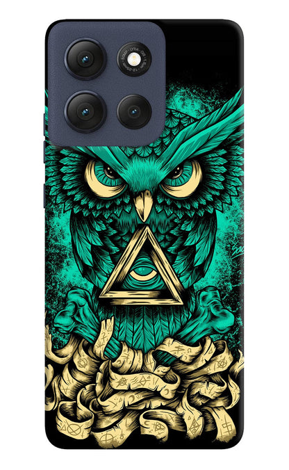 Green Owl Moto G86 Power Back Cover