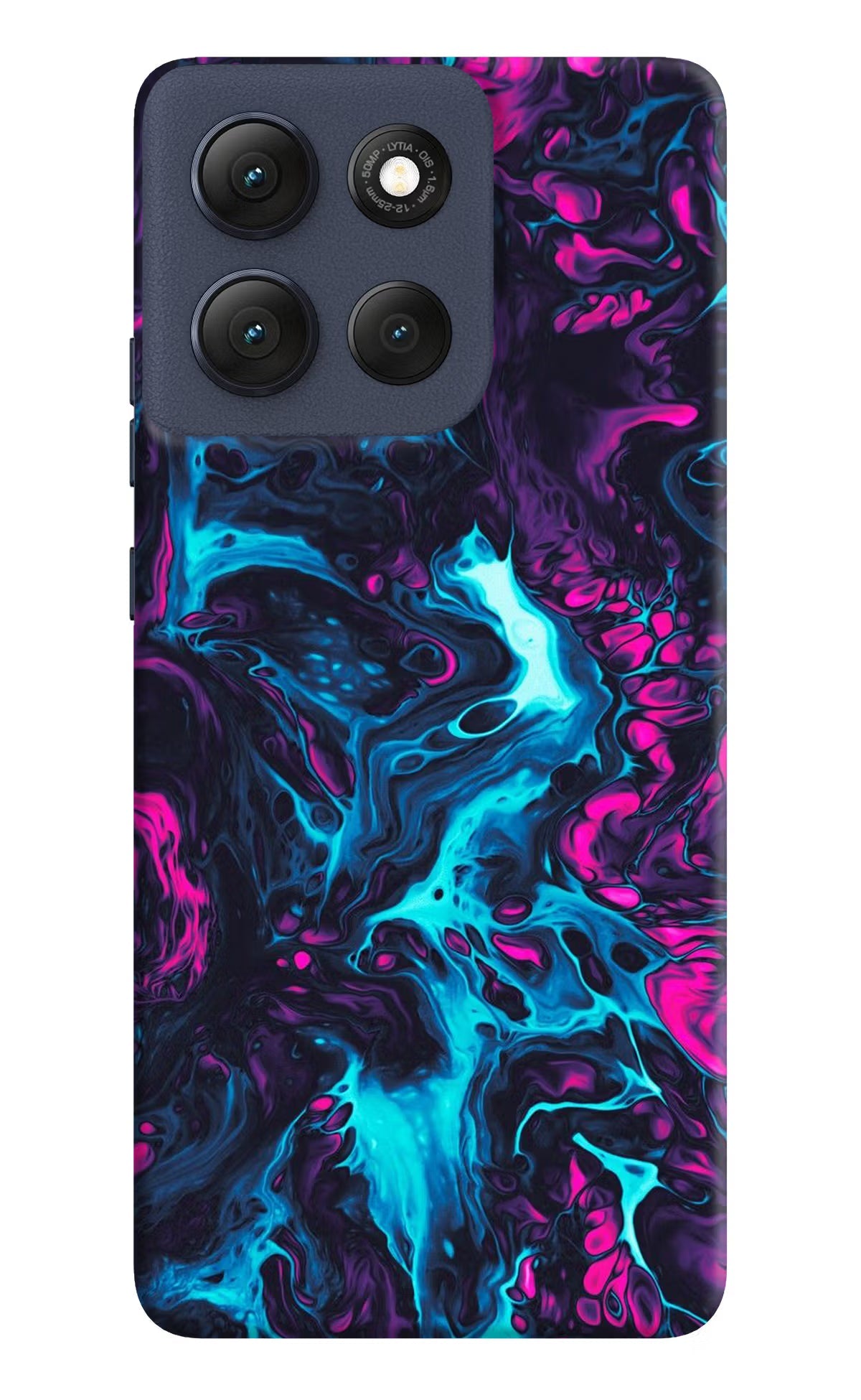 Abstract Moto G86 Power Back Cover