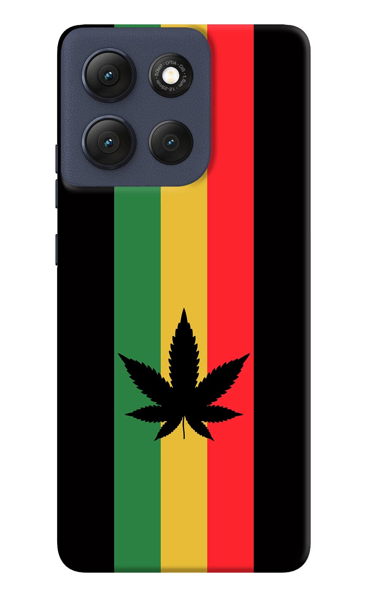 Weed Flag Moto G86 Power Back Cover
