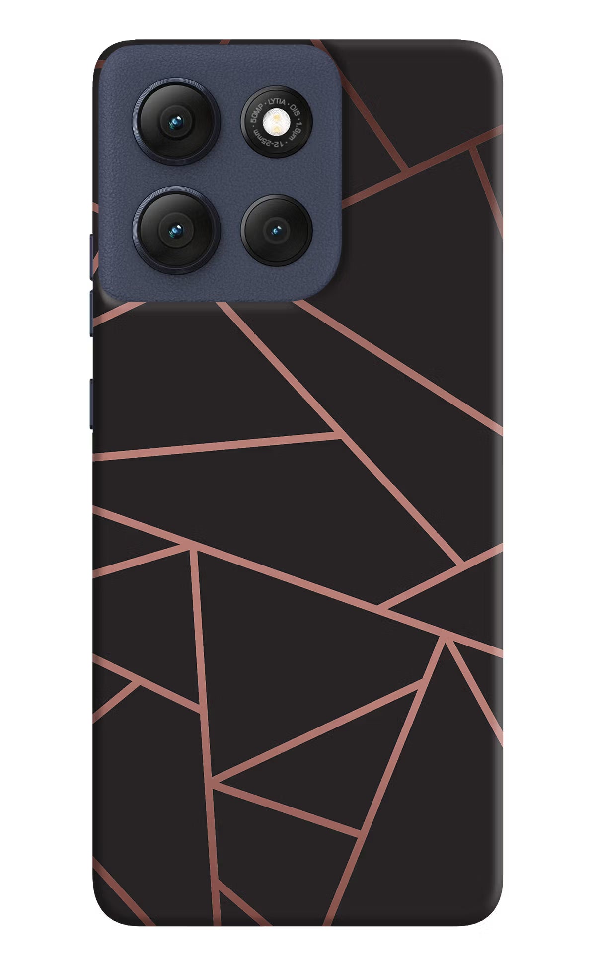 Geometric Pattern Moto G86 Power Back Cover