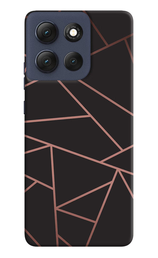 Geometric Pattern Moto G86 Power Back Cover