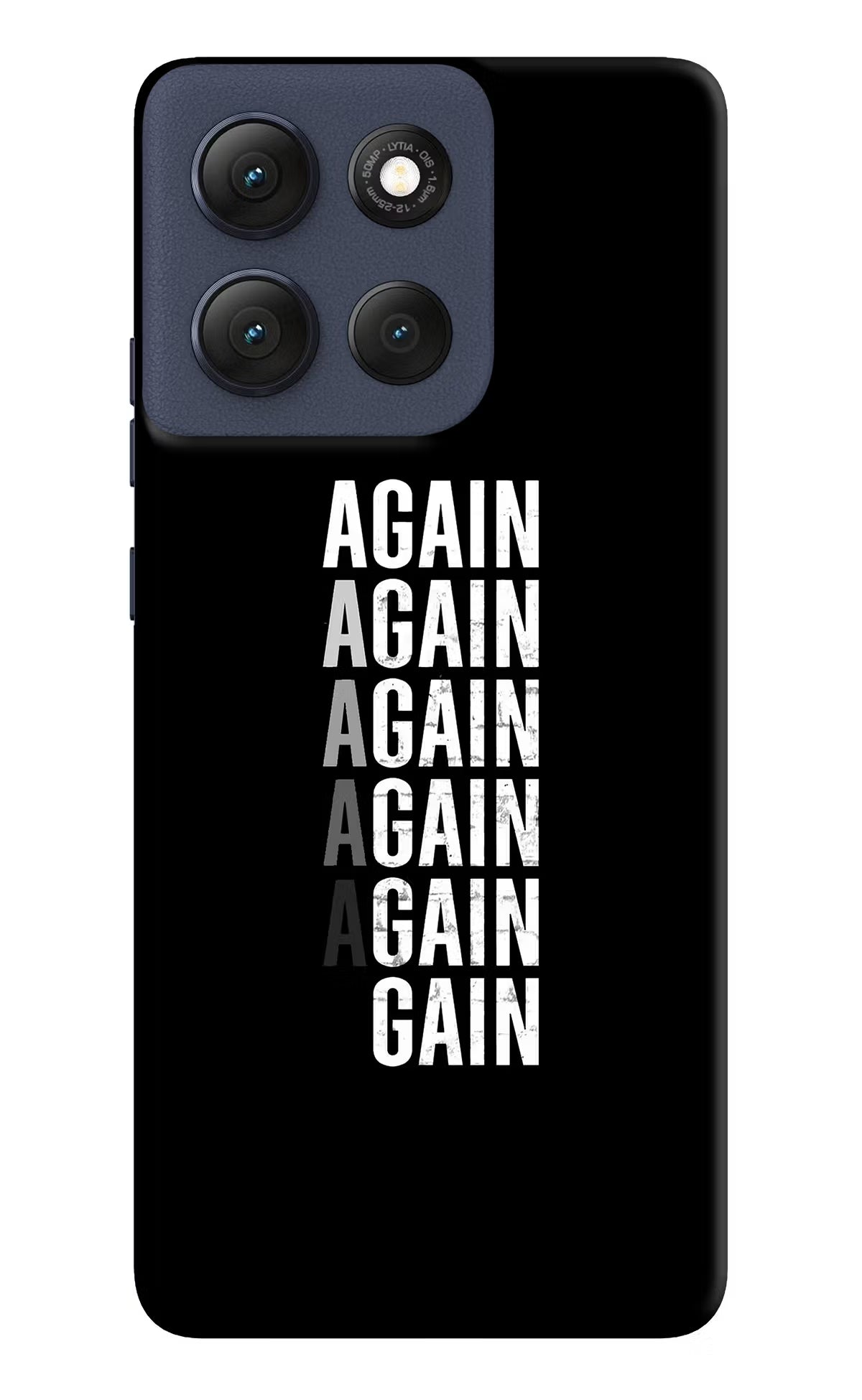Again Again Gain Moto G86 Power Back Cover