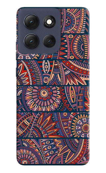African Culture Design Moto G86 Power Back Cover