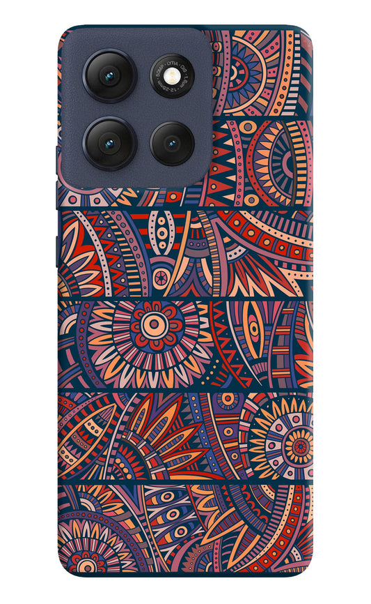 African Culture Design Moto G86 Power Back Cover