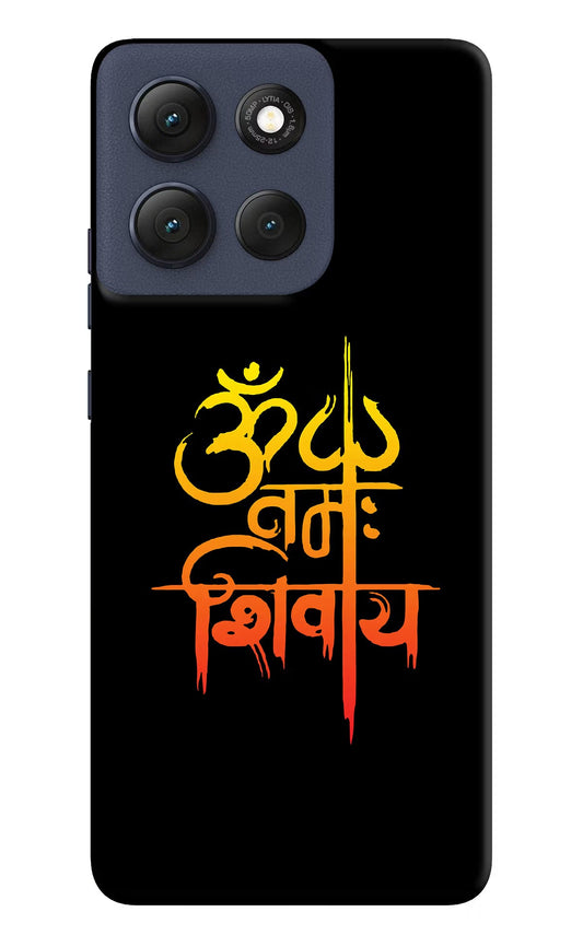 Om Namah Shivay Moto G86 Power Back Cover