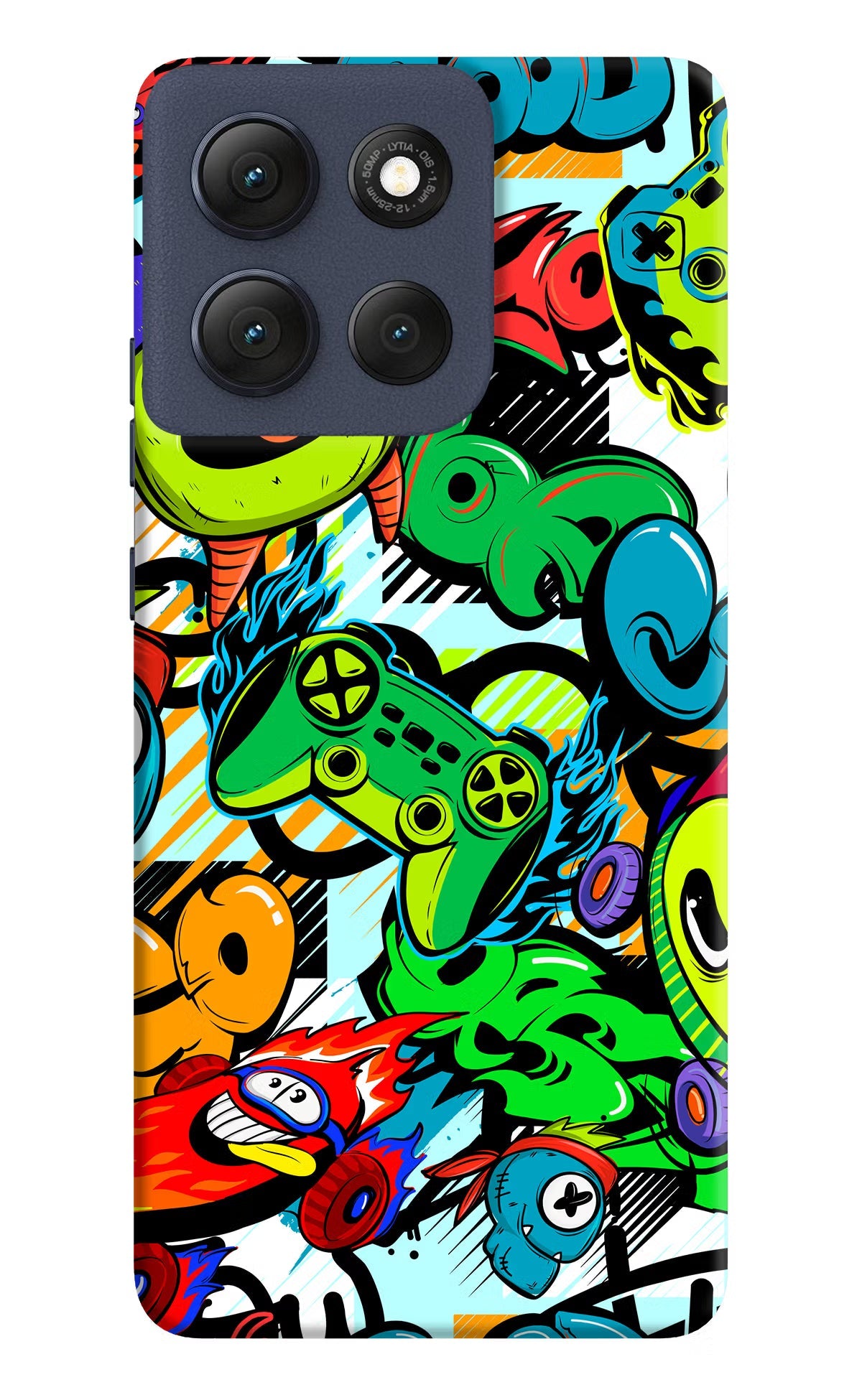Game Doodle Moto G86 Power Back Cover