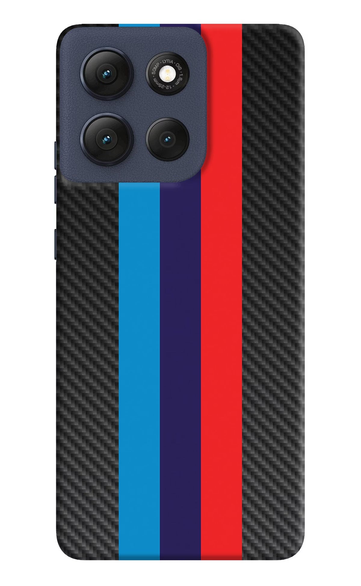 BMW Stripes Pattern Moto G86 Power Back Cover