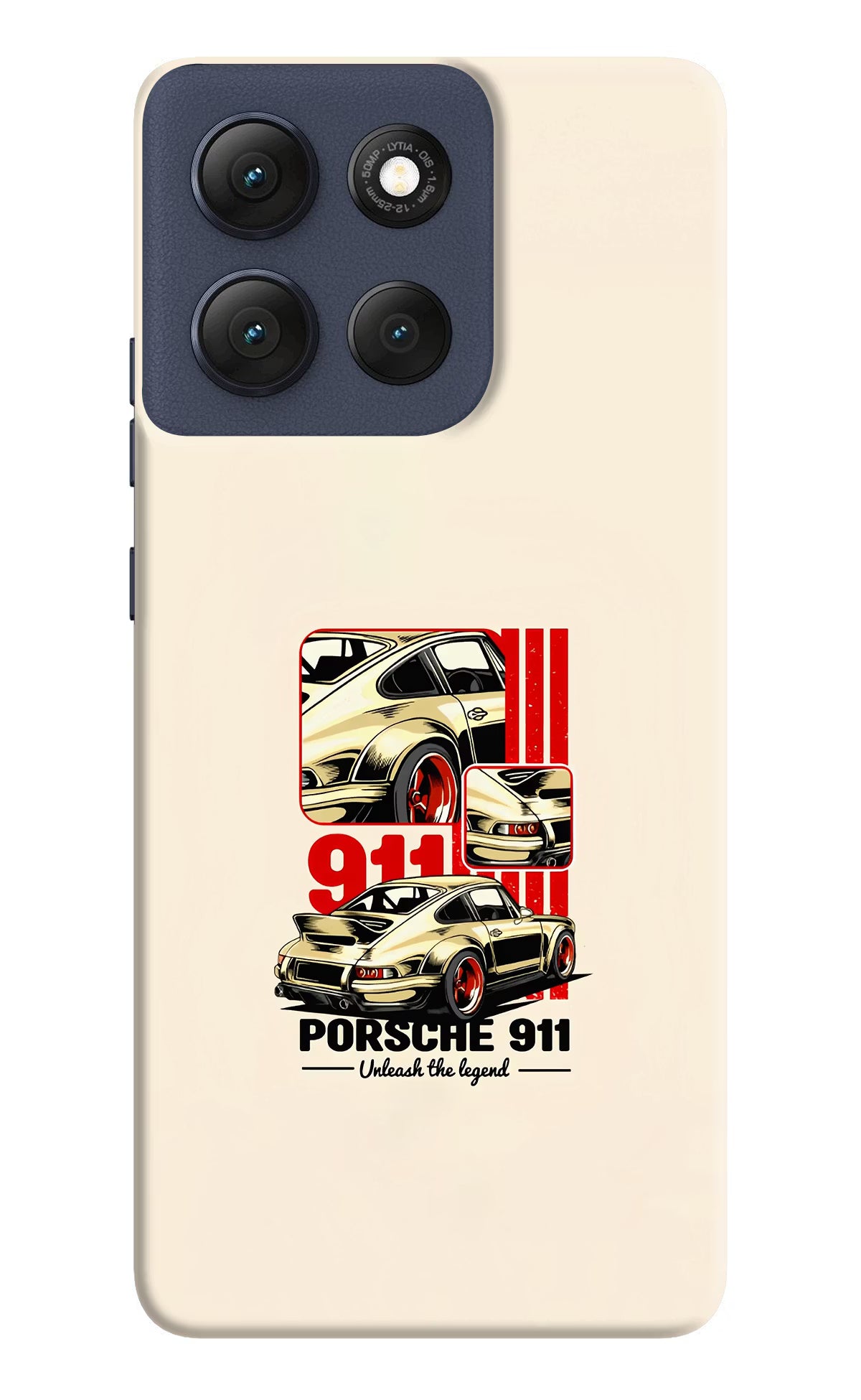 Classic Porsche 911 Moto G86 Power Back Cover