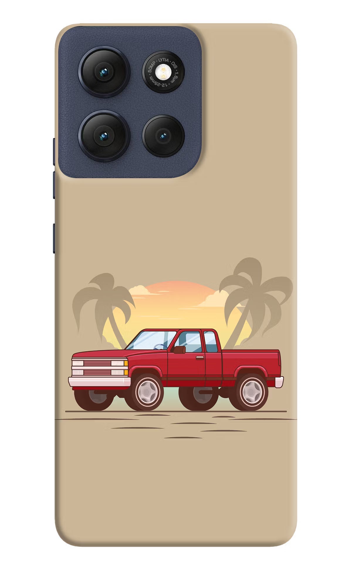 Desert Classic Drive Moto G86 Power Back Cover