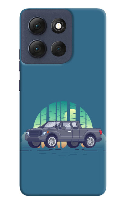 Retro Garage Vibe Moto G86 Power Back Cover