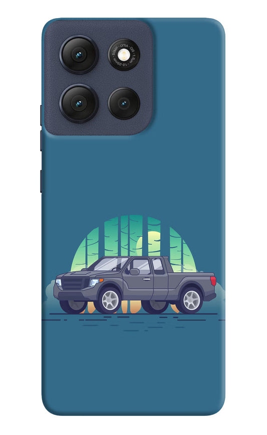 Retro Garage Vibe Moto G86 Power Back Cover