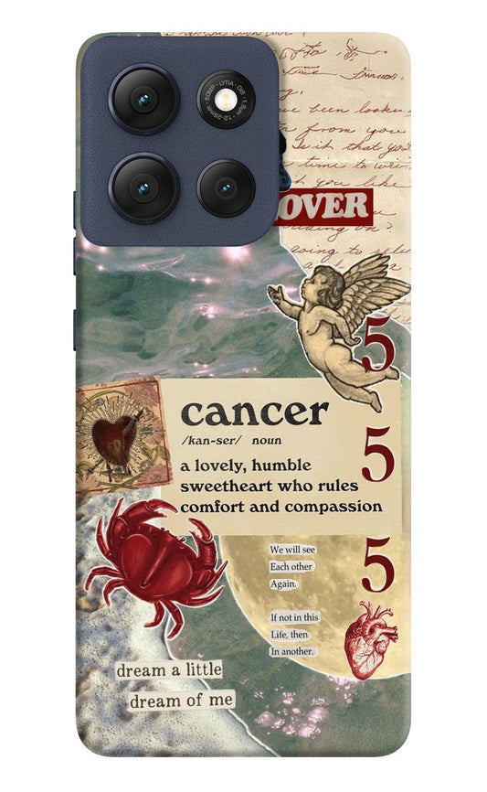 Cancer Zodiac Moto G86 Power Back Cover