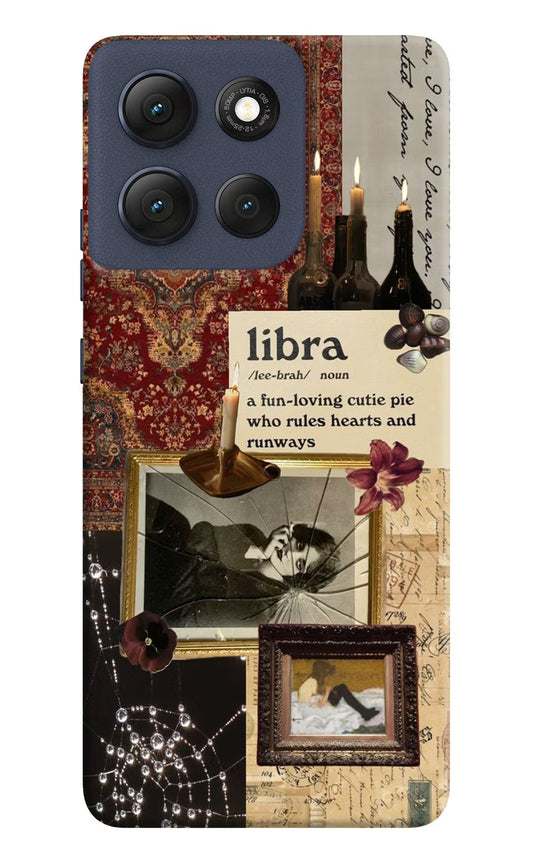 Libra Zodiac Moto G86 Power Back Cover