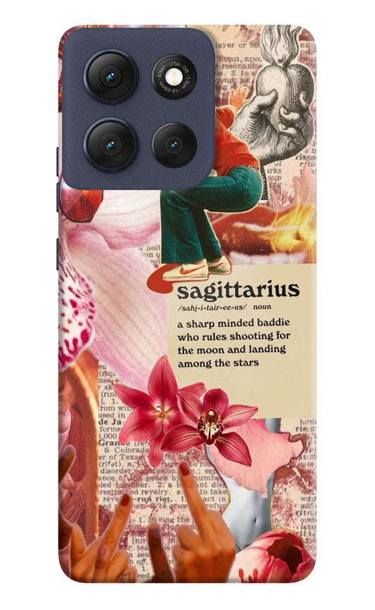 Sagittarius Zodiac Moto G86 Power Back Cover