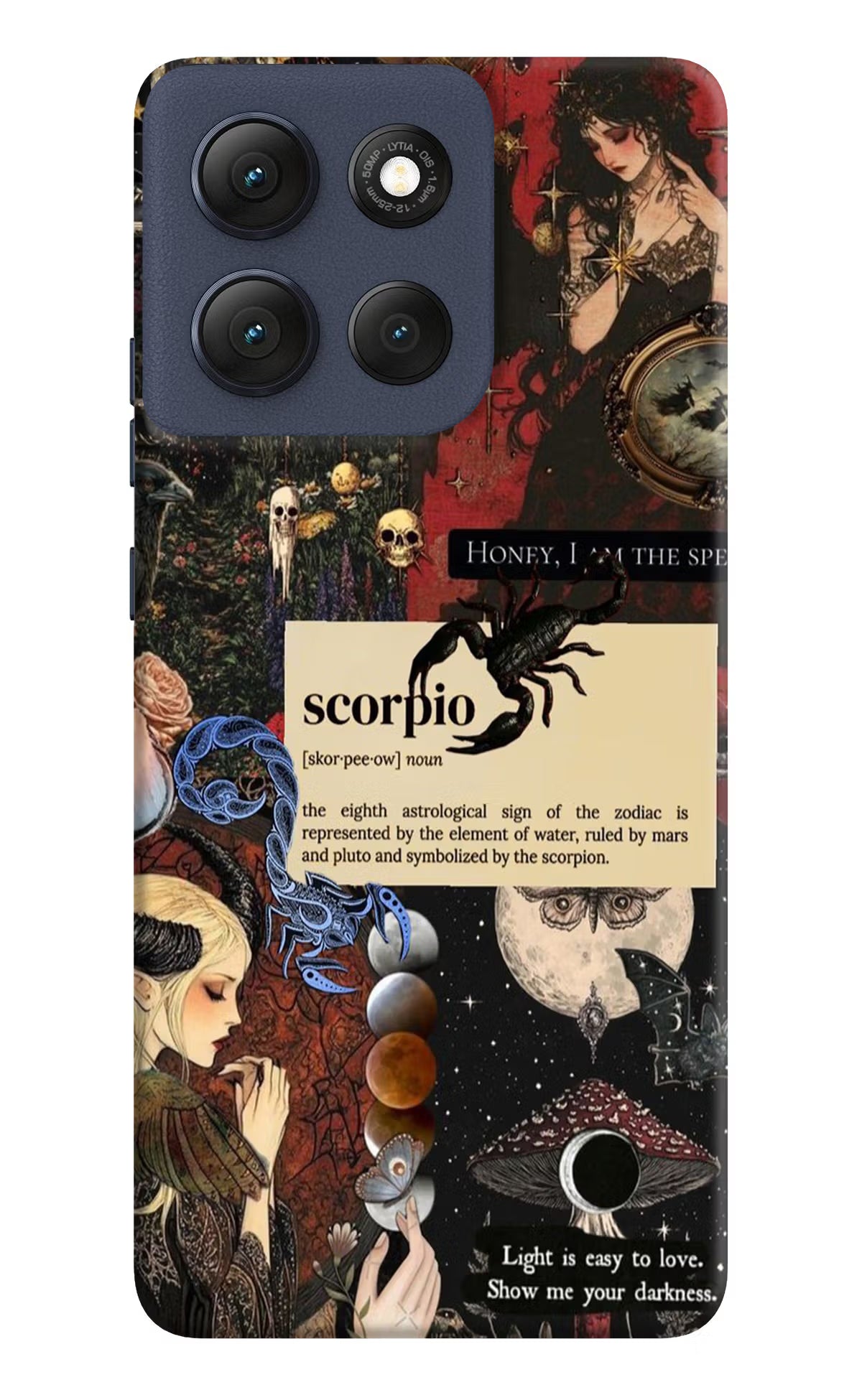 Scorpio Zodiac Moto G86 Power Back Cover