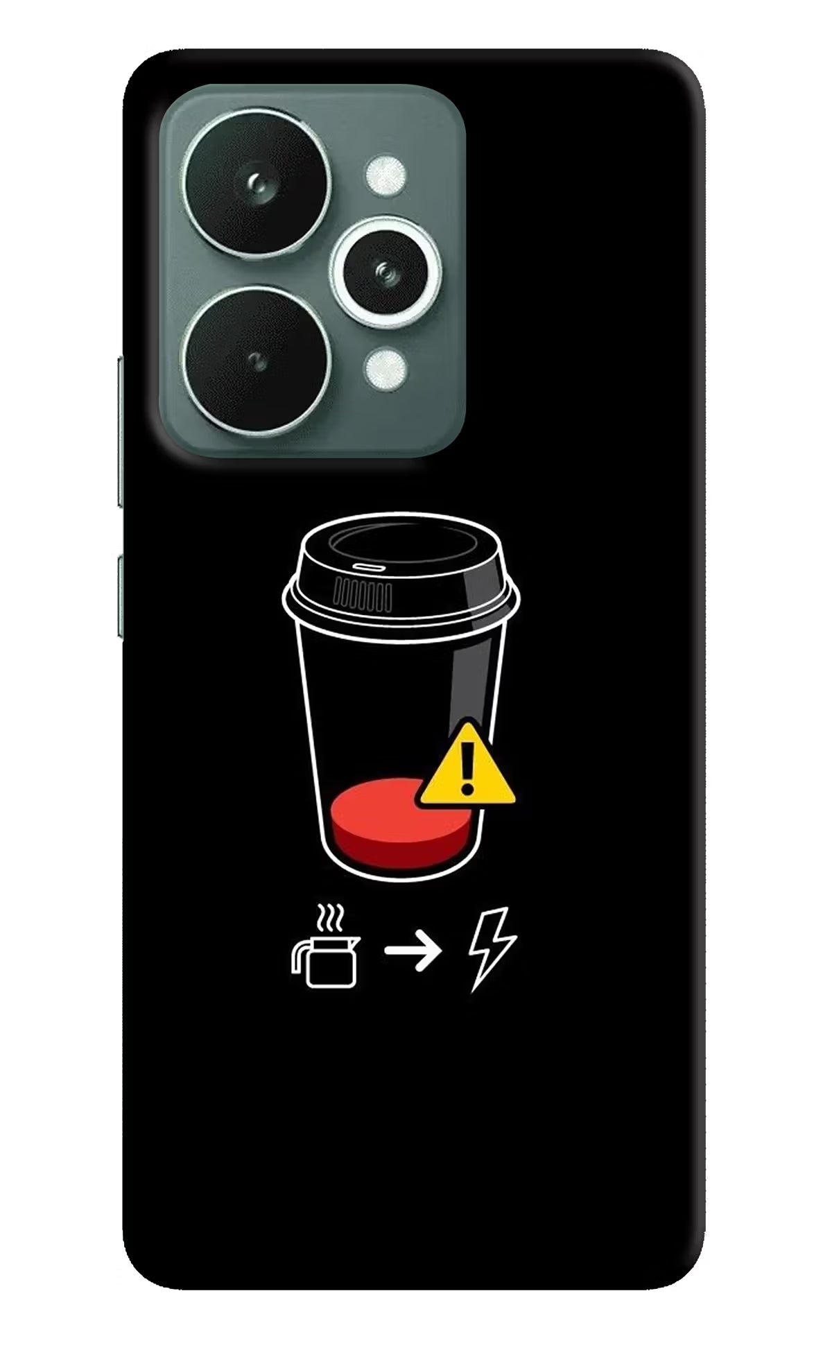 Coffee Realme 15 Back Cover