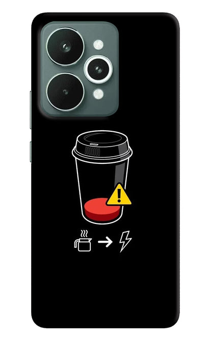 Coffee Realme 15 Back Cover