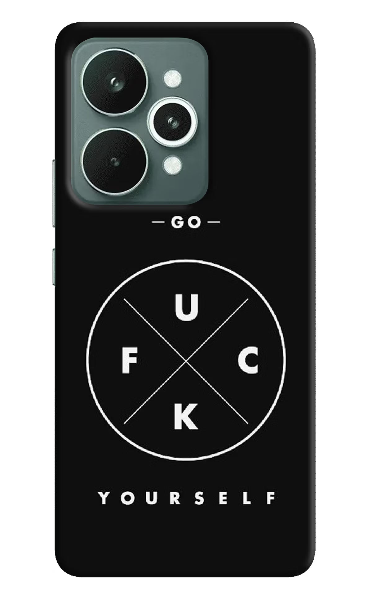 Go Fuck Yourself Realme 15 Back Cover