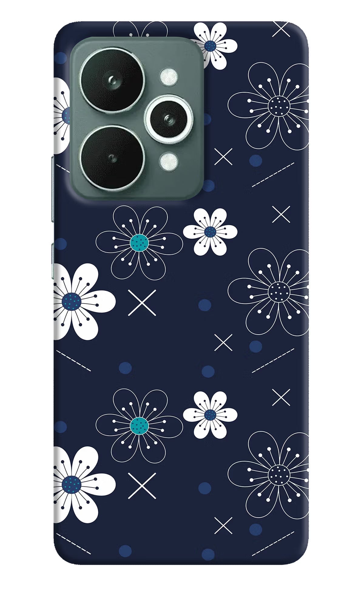 Flowers Realme 15 Back Cover