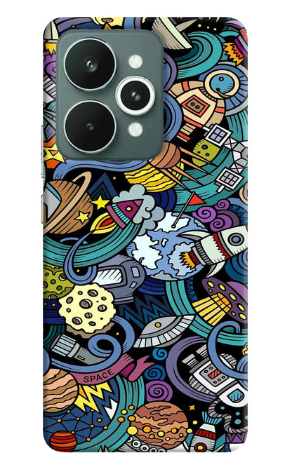 Space Abstract Realme 15 Back Cover