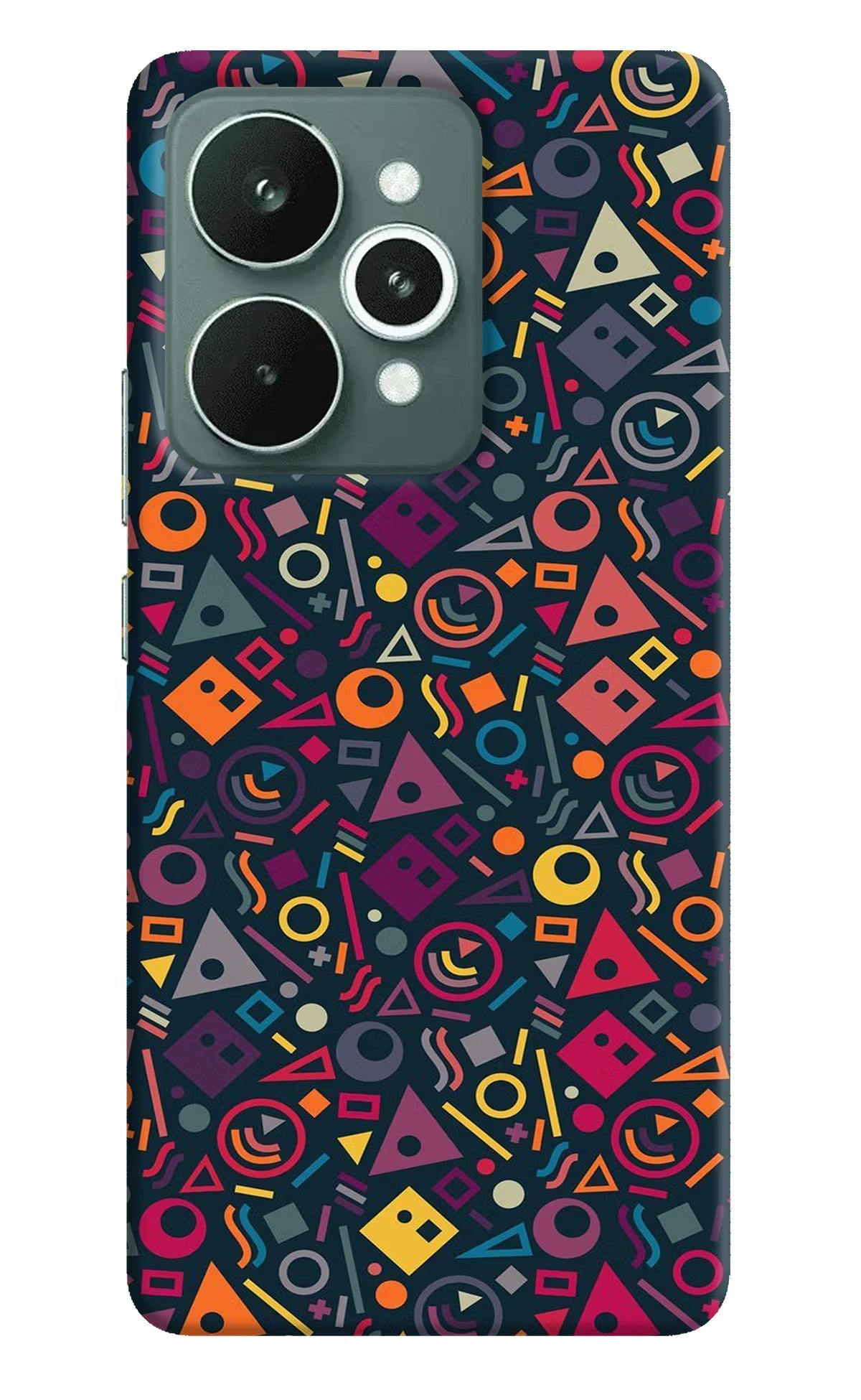 Geometric Abstract Realme 15 Back Cover