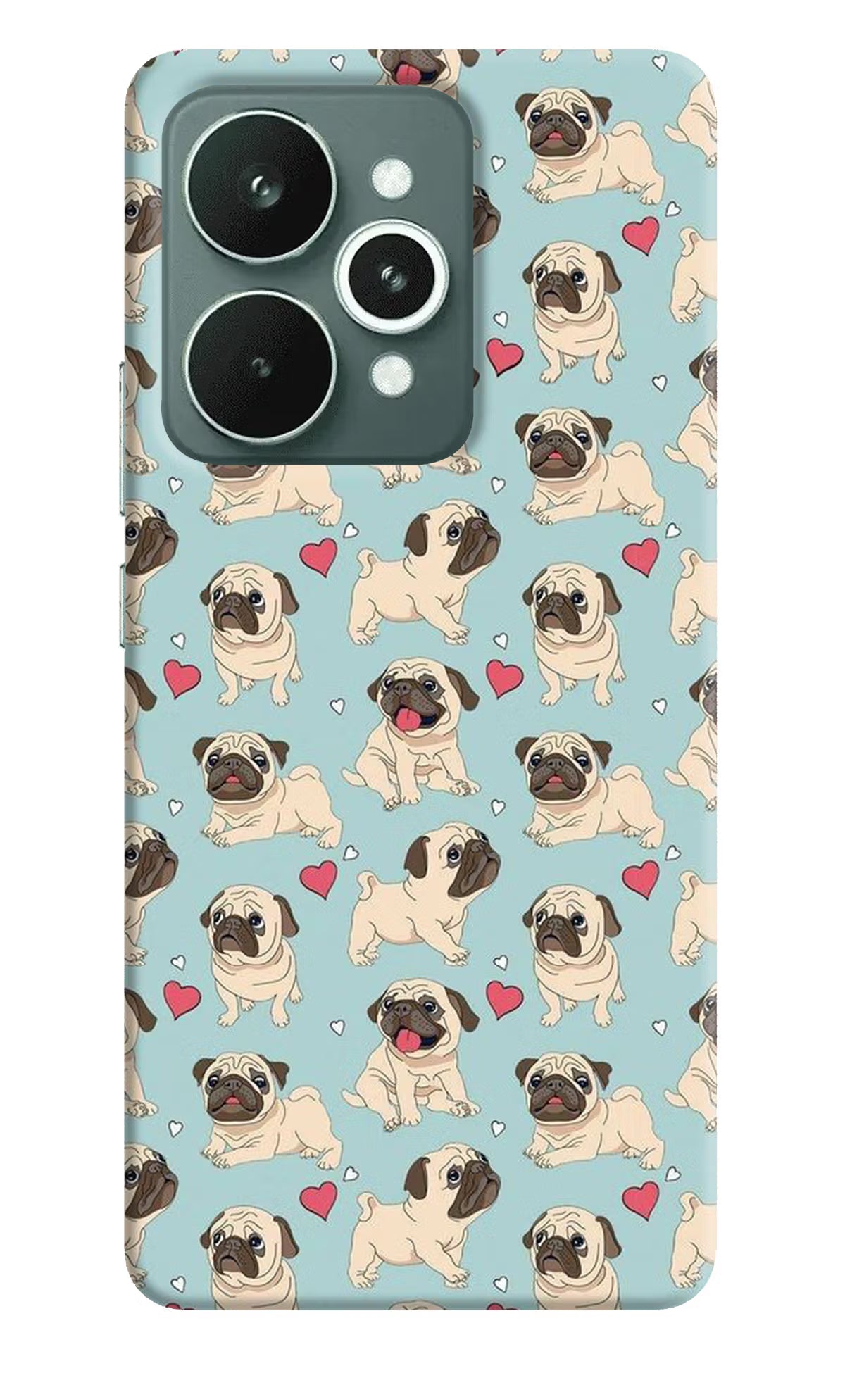 Pug Dog Realme 15 Back Cover