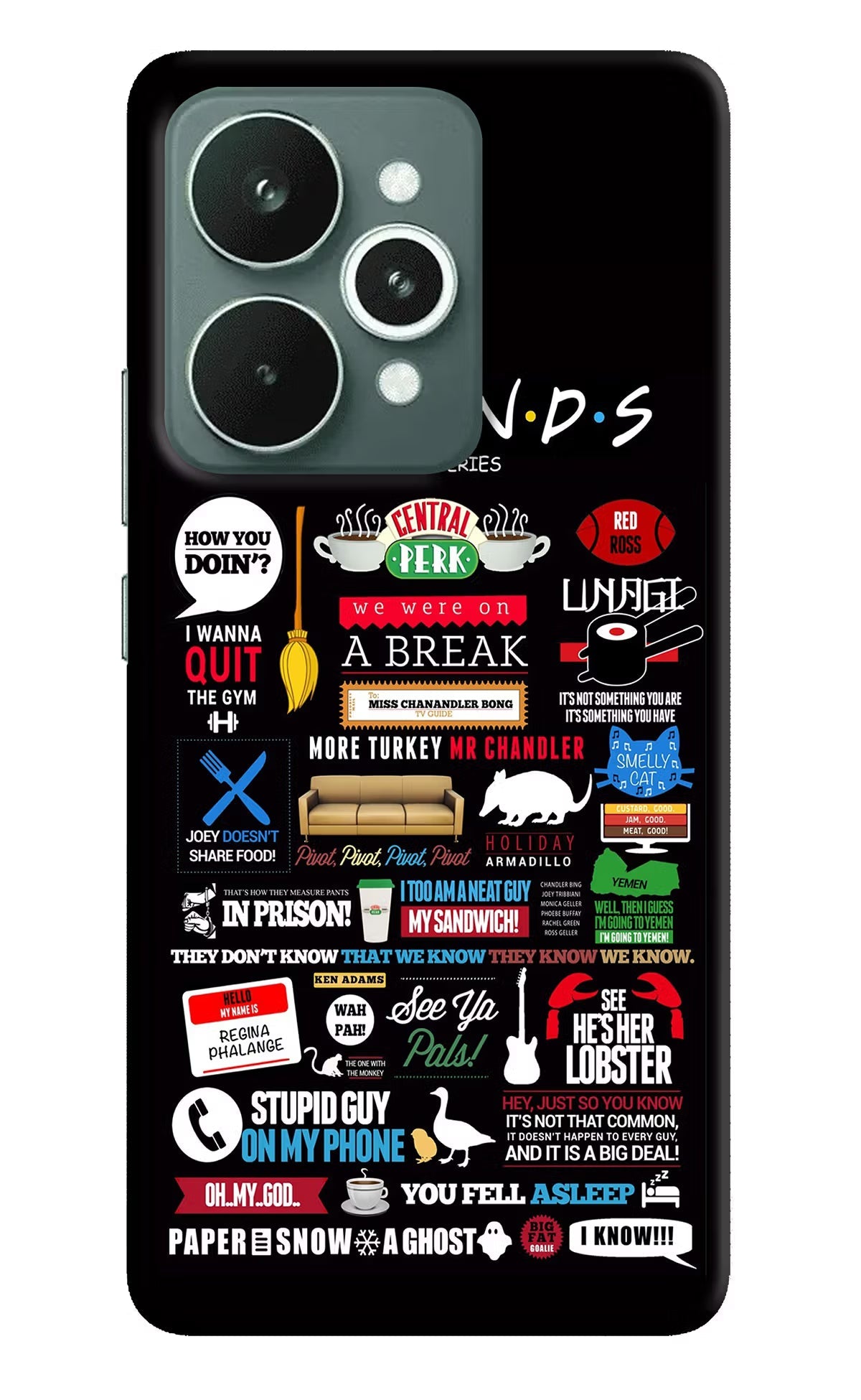 FRIENDS Realme 15 Back Cover