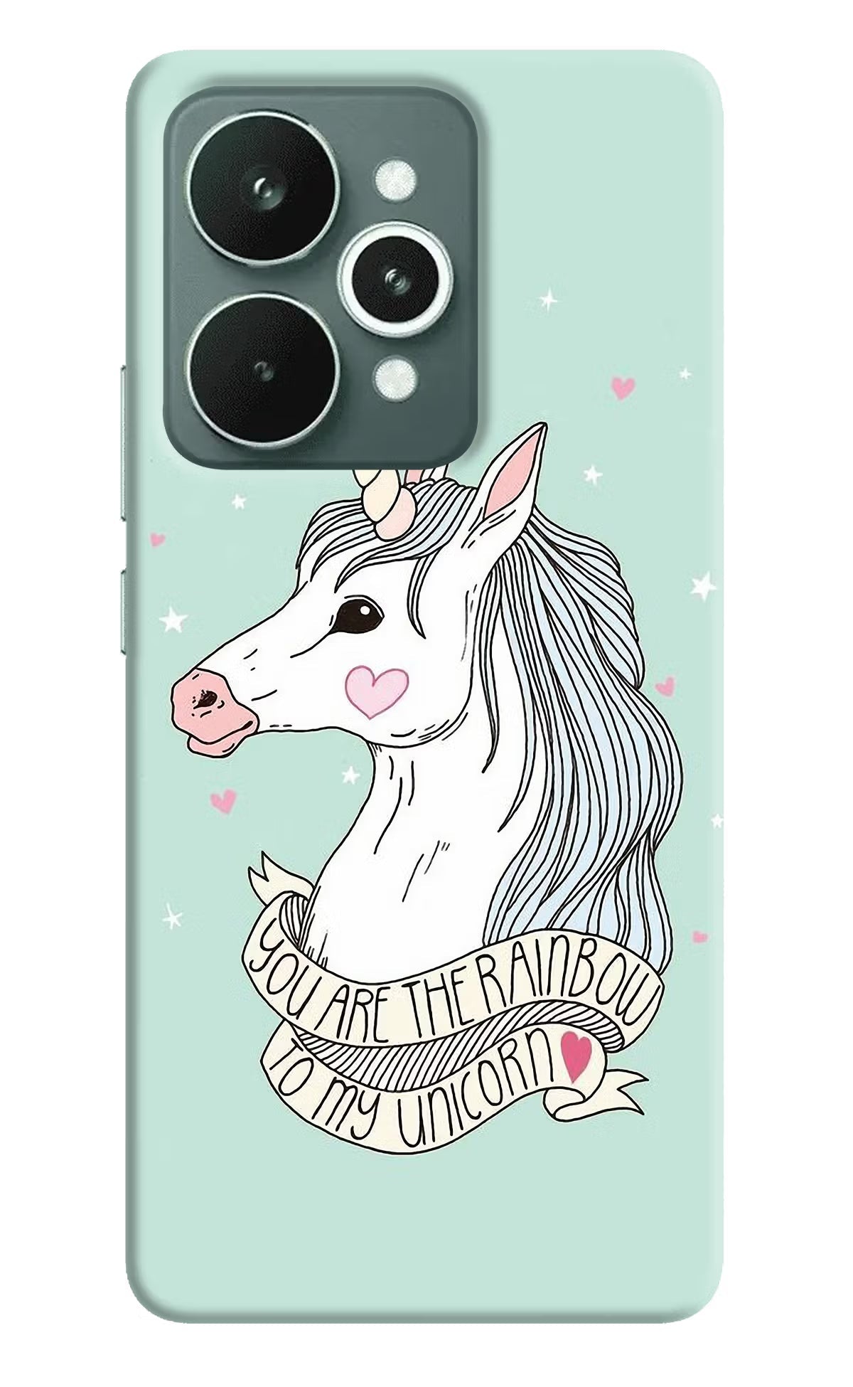 Unicorn Wallpaper Realme 15 Back Cover