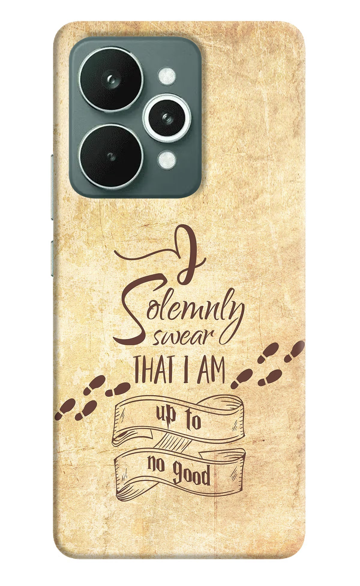 I Solemnly swear that i up to no good Realme 15 Back Cover