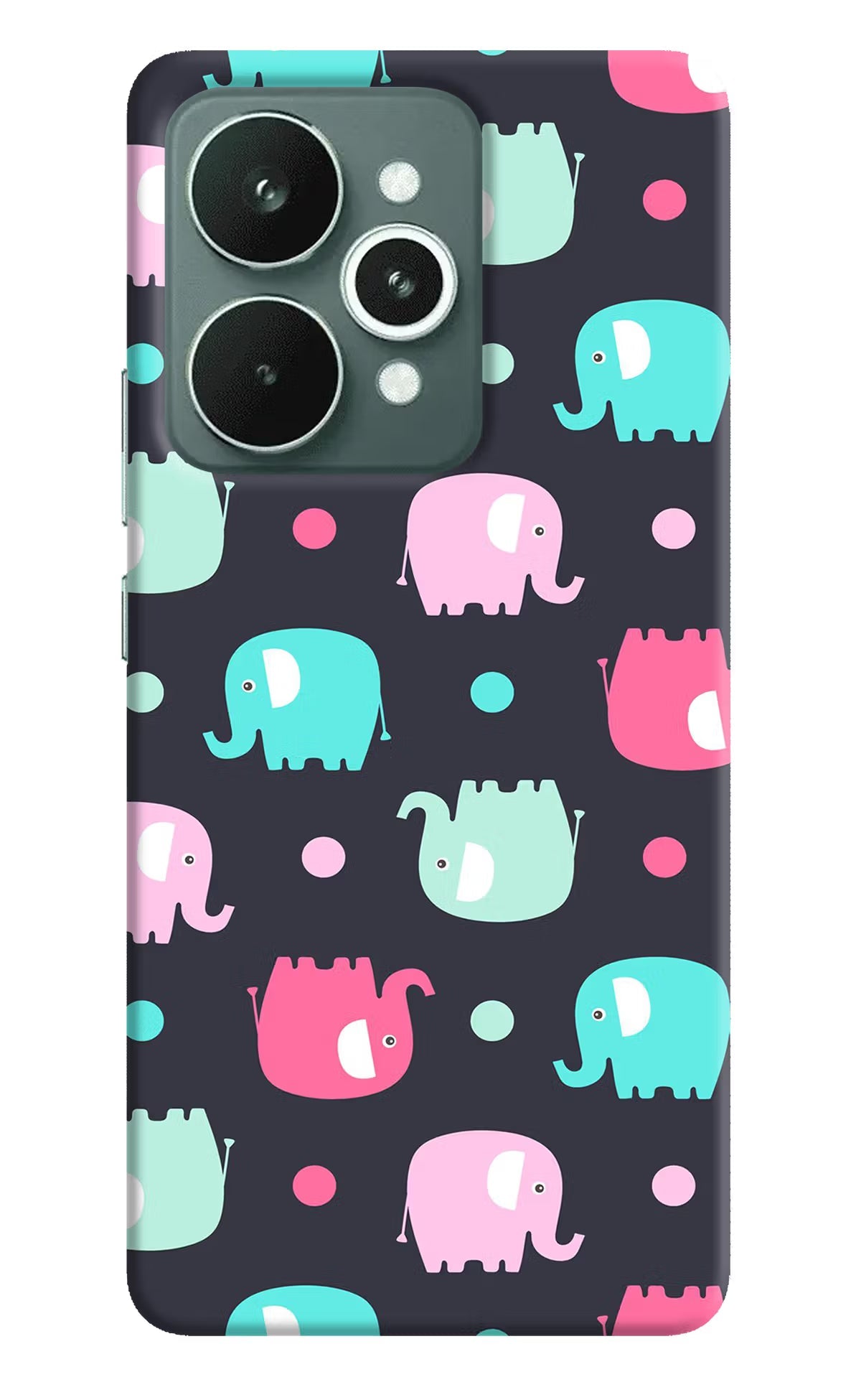 Elephants Realme 15 Back Cover