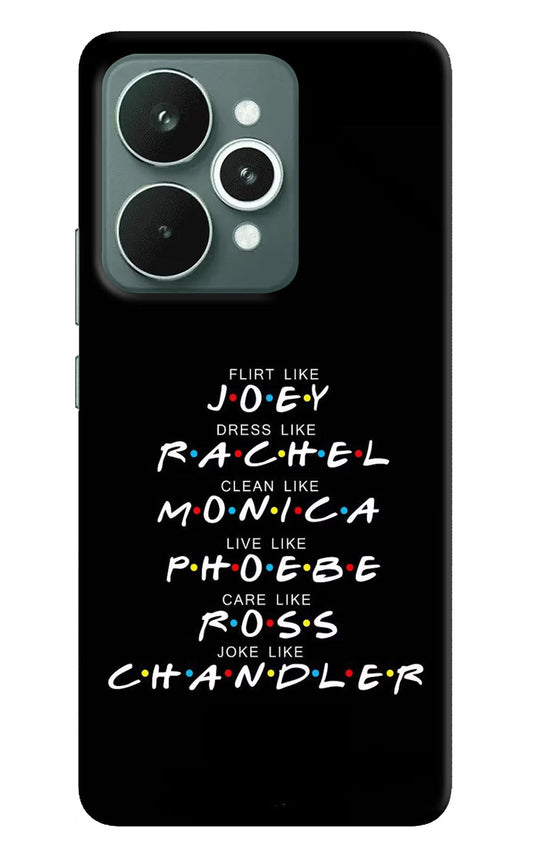 FRIENDS Character Realme 15 Back Cover