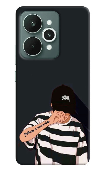 Aesthetic Boy Realme 15 Back Cover