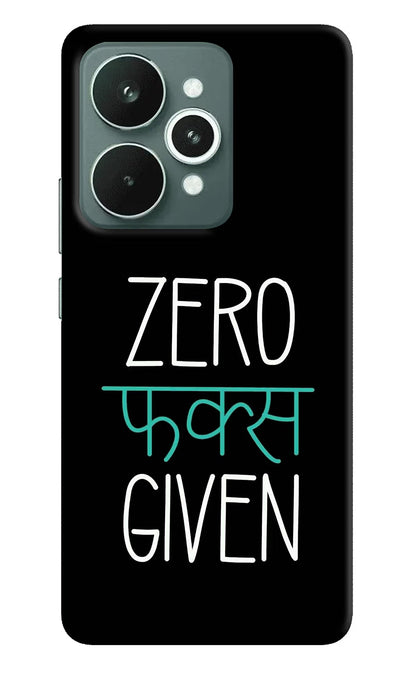 Zero Fucks Given Realme 15 Back Cover