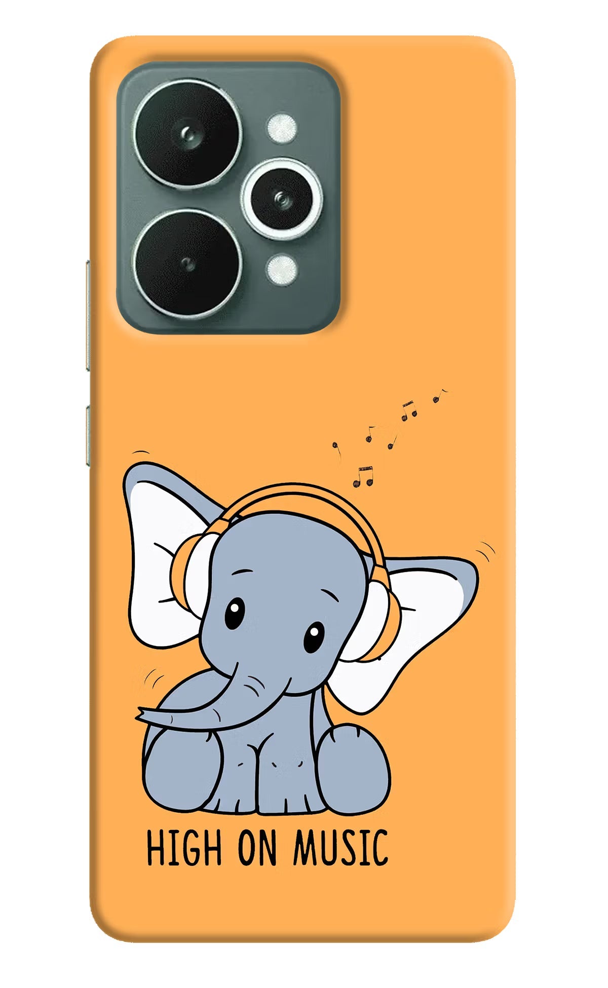 High On Music Realme 15 Back Cover